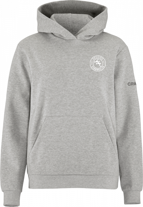 Craft - Rødding Svømmeklub Hoodie Women - Grå Melange DK