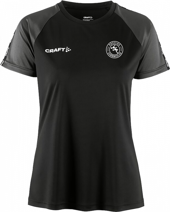 Craft - Rødding Svømmeklub T-Shirt Women - Schwarz & grante