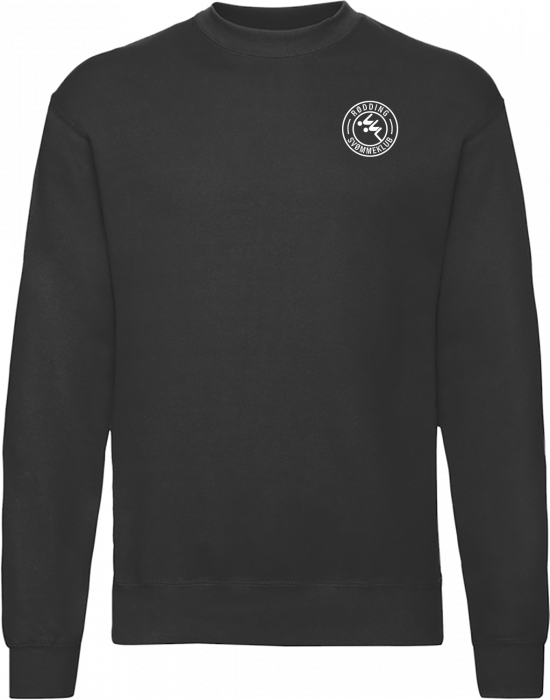 Fruit of the loom - Rødding Svømmeklub Klassisk Sweatshirt Voksen - Sort